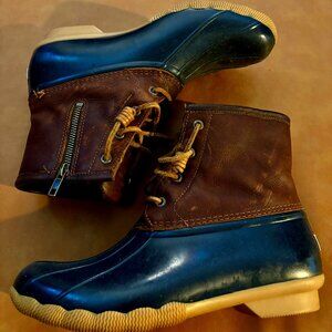 Sperry Duck Boot Navy Blue